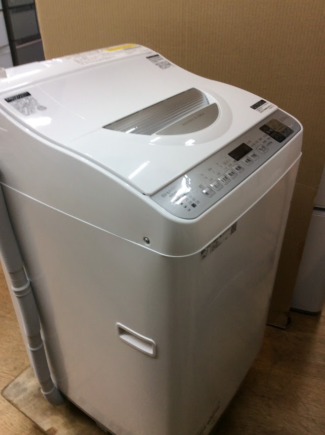シャープ　洗濯乾燥機　2020年式　5.5kg　乾燥3.5kg　ES-TX5D